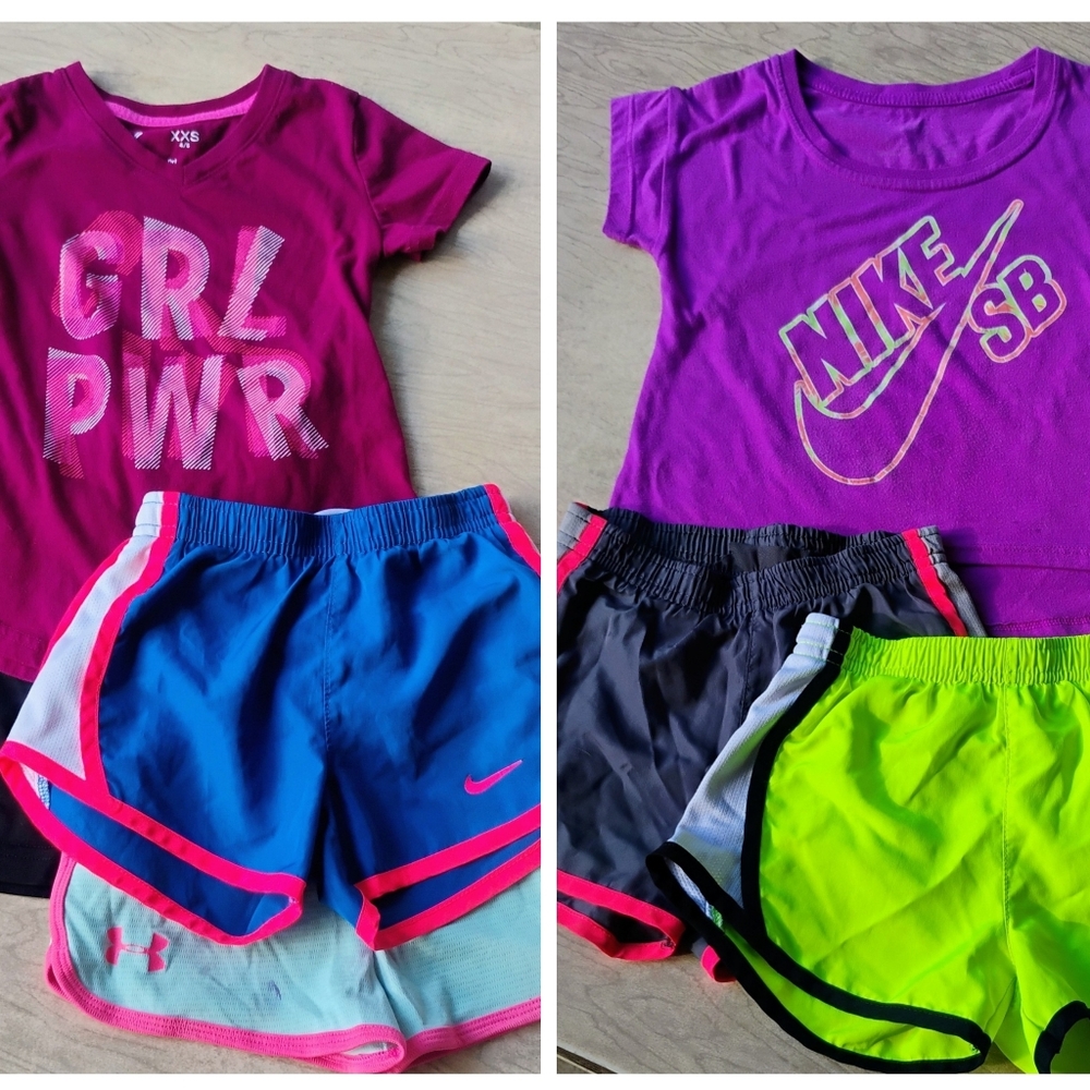 Girl Summer Clothes Size 4/5 Bundle Lot of 7